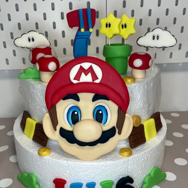 Super Mario Cake Topper