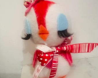 Handmade Lovebird Valentines