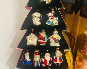 Vintage Hand Blown GlassChristmas Ornaments