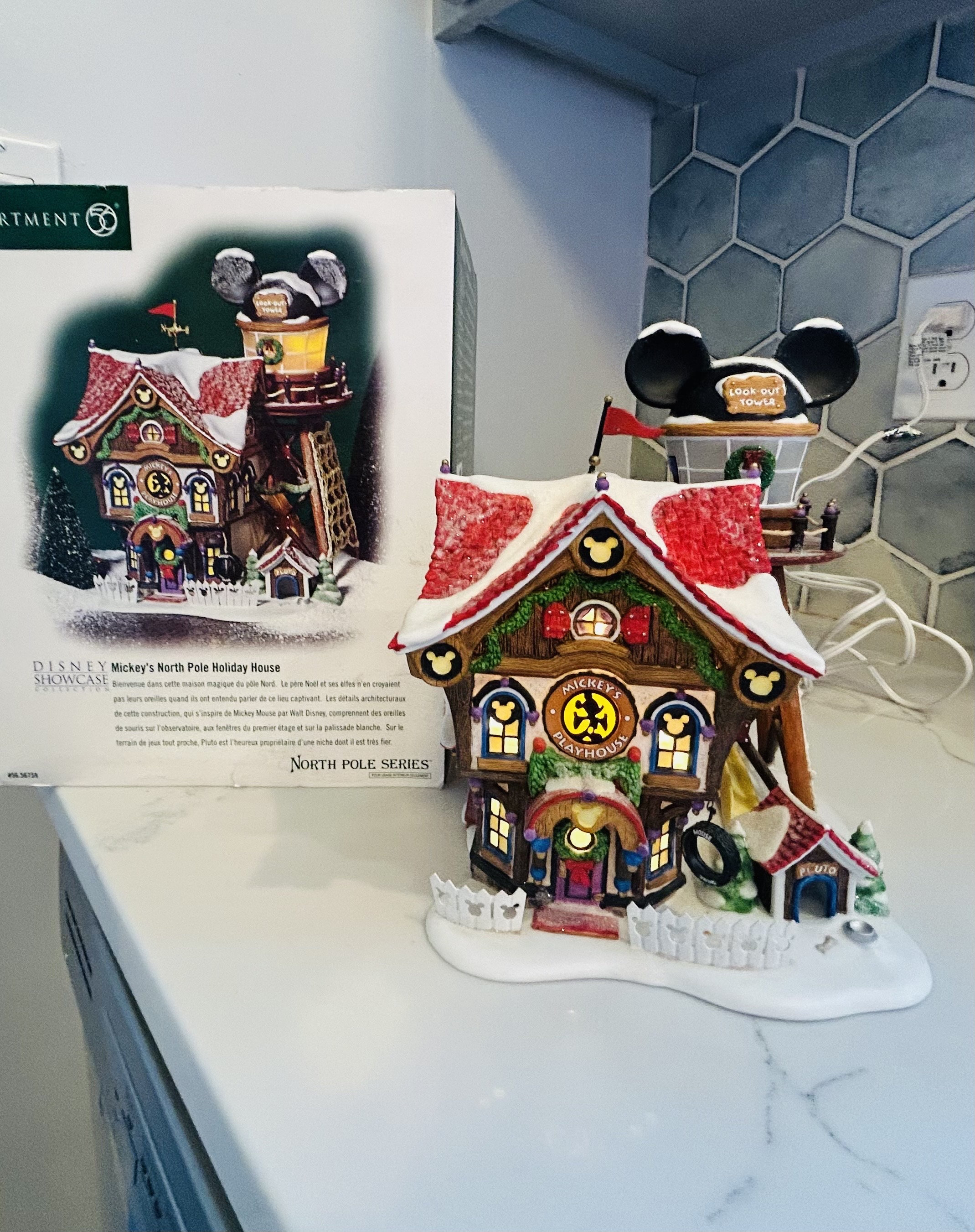 Retired Department 56 Mickey's North Pole Holiday House - Etsy