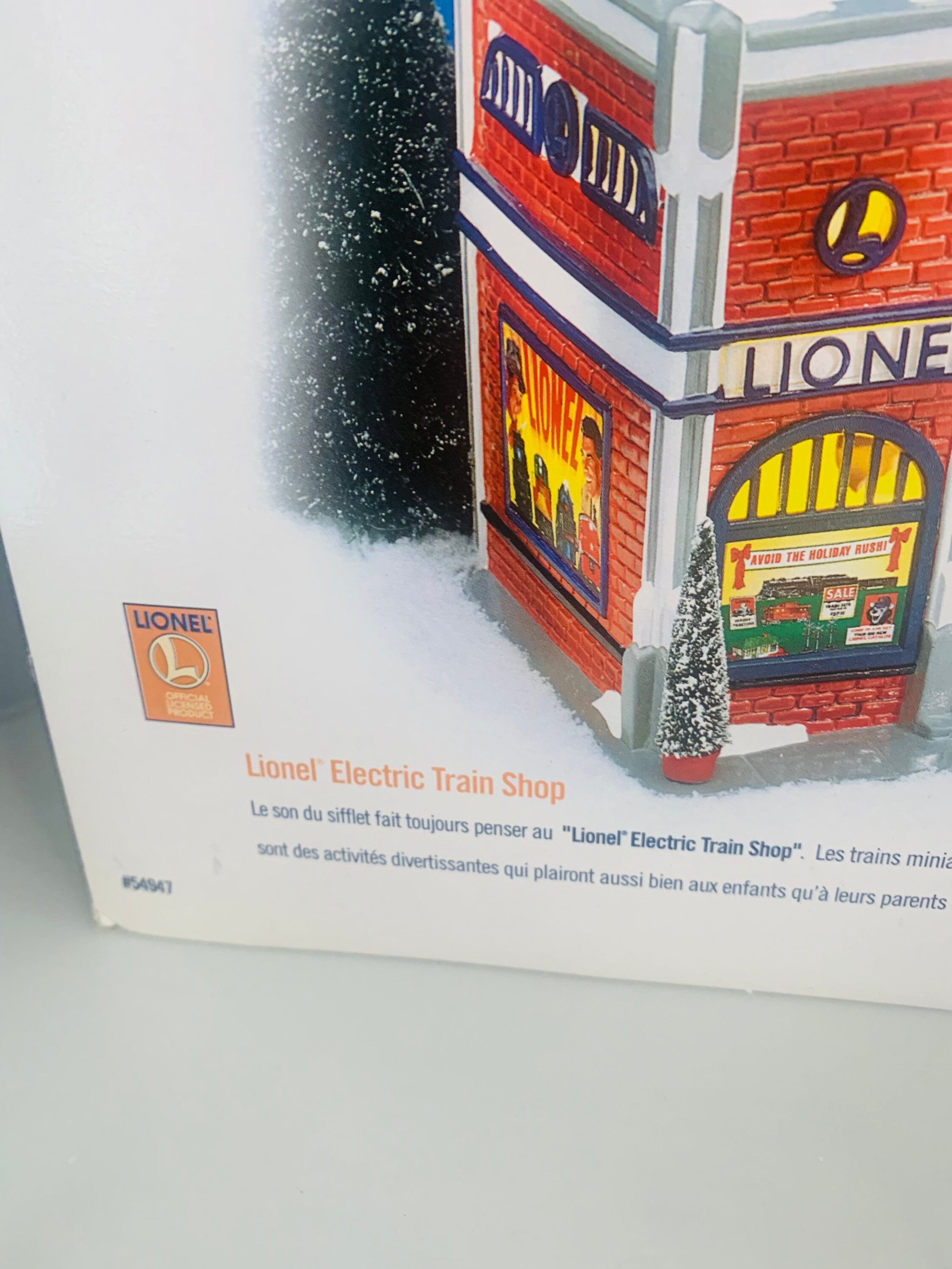 Department 56 'lionel Electric Train Shop Etsy