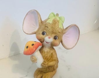 Vintage Lefton ceremic Big Ear mouse figurine