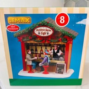 New Vintage Lemax Village Collection -  Lemax &quot;Christmas Spirits Cafe&quot;