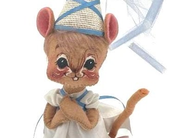 Vintage Annalee 1990 Maid Marion Princess Mouse 7" Doll
