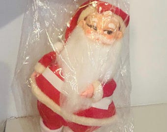 Vintage 1960s New Old Stock Santa Claus still in original packaging.