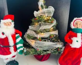 Vintage Byers' Santa and Mrs. Claus 1995/1997