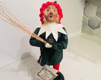 Byers Choice Caroler “Knecht Ruprecht” Figurine 1989 Santa’s Companion