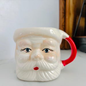 vintage 1960’s Santa Claus mug made k. Japan