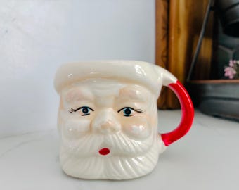 vintage 1960’s Santa Claus mug made k. Japan