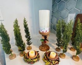 Holiday Decor bundle - Perfect to complete your holiday dining table Decor!