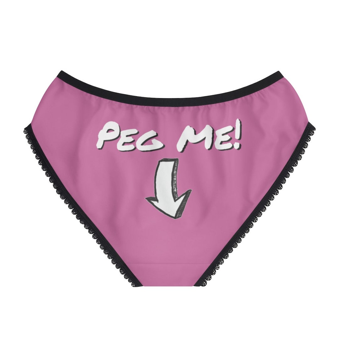 Peg Me Sissy Panties for the Femboy in You Pink Briefs - Etsy UK