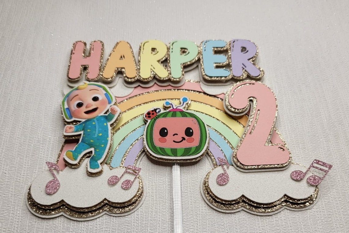 Personalised Cake Topper Etsy