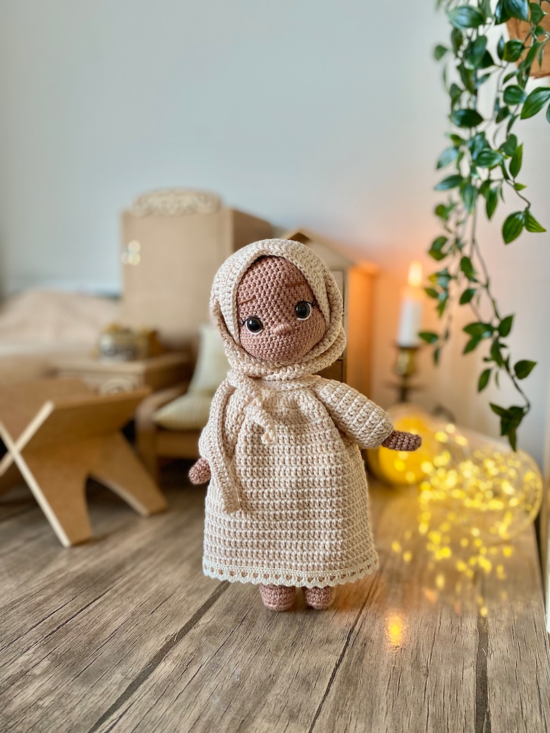 Modèle au crochet pour poupée hijab Amigurumi Zeynep image 6