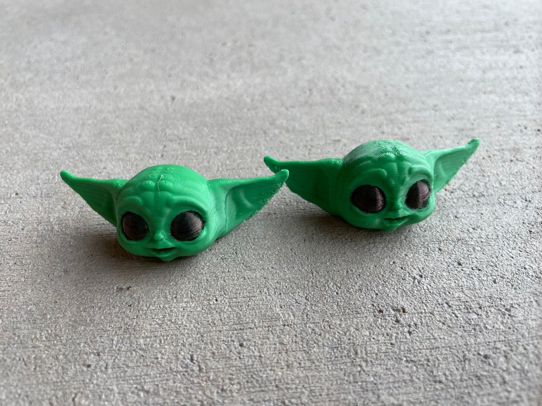 Cute Baby Yoda Toothpaste Topper 2 Pack Etsy