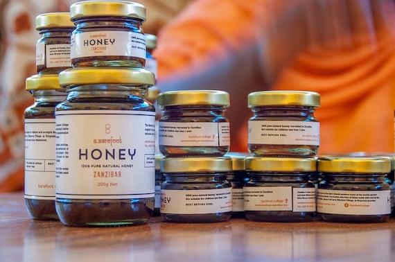 Barefoot College Zanzibar Honey – Hand-Harvested by Women Beekeepers | Raw, Unfiltered East African Sweetener | Ethical & Sustainable Gift