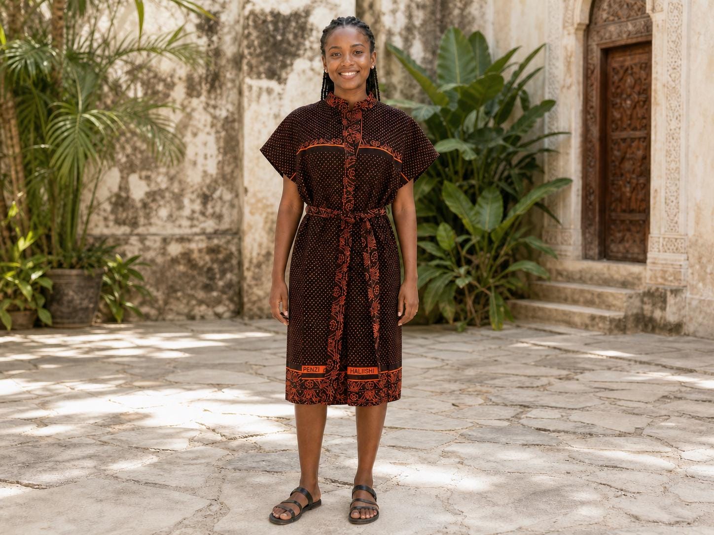kanga dress designs African Simple Cotton Colors:Aqua Blue 744 Children's Dresses & Skirts courtneylovesasoiree on LTK It falls mid to