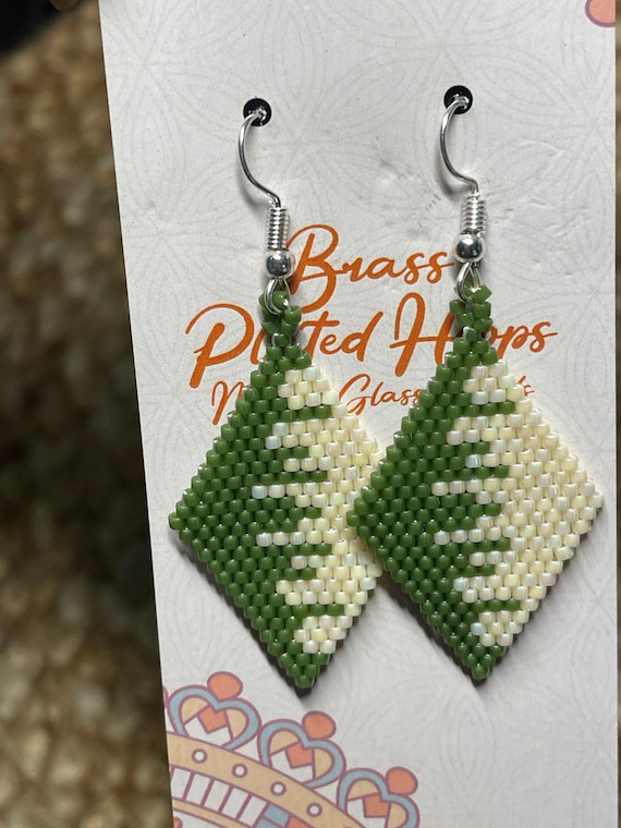 Authentic Maasai Beaded Earrings | Handmade African Jewelry from Tanzania | Women Artisan Made Gift