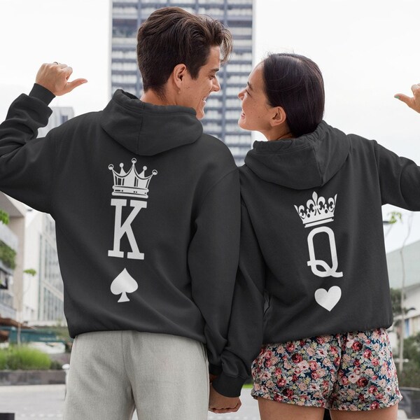 Wish king and queen hoodies clearance