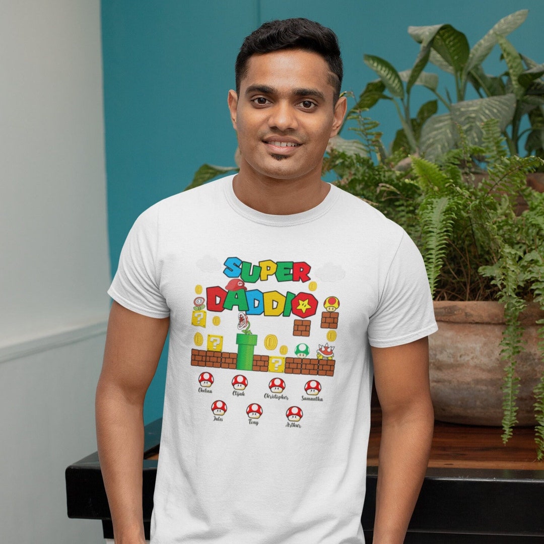 Super Daddio Father's Day T-Shirt - Funny Dad Gift, Birthday Graphic Tee For Men 7 thumbnail image