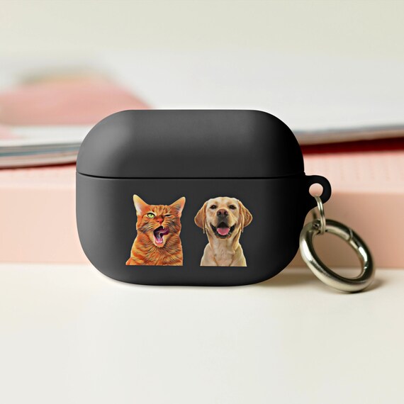 Custom Pet Airpod Pro Case Pet Photo Airpod Keychain Dog Etsy
