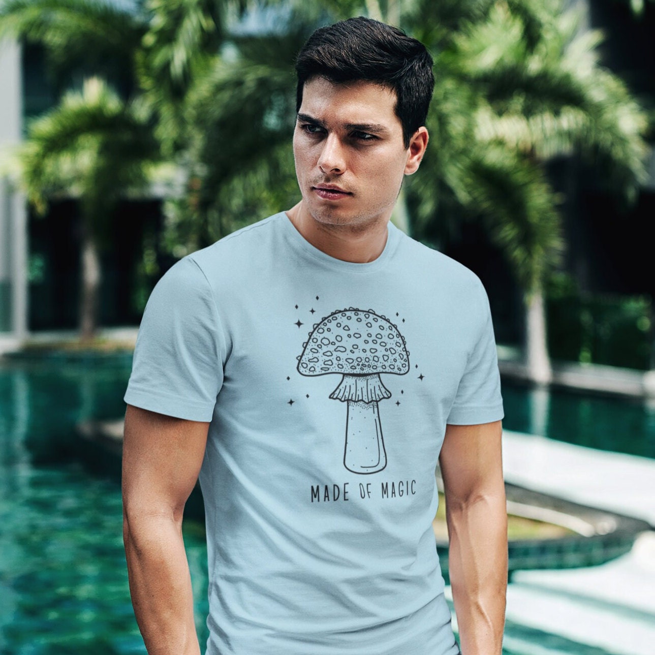 Mushroom Tshirt Cottagecore Tshirt Botanical Tshirt Etsy