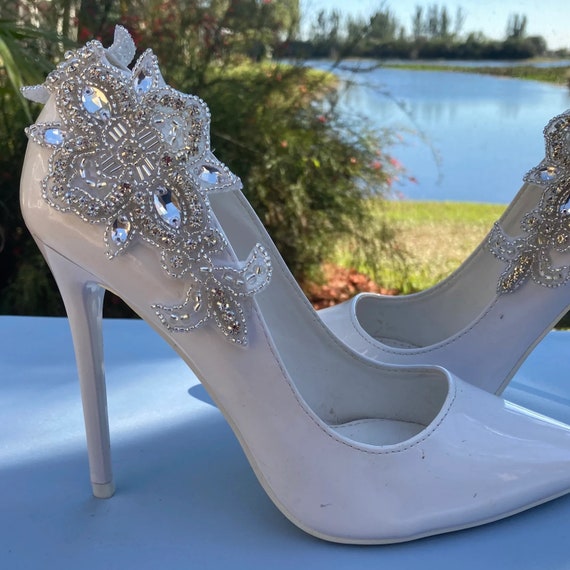 Bridal Rhinestone Shoe Clips 