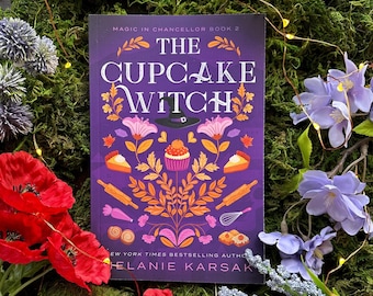 The Cupcake Witch, livre de poche signé, deuxième édition