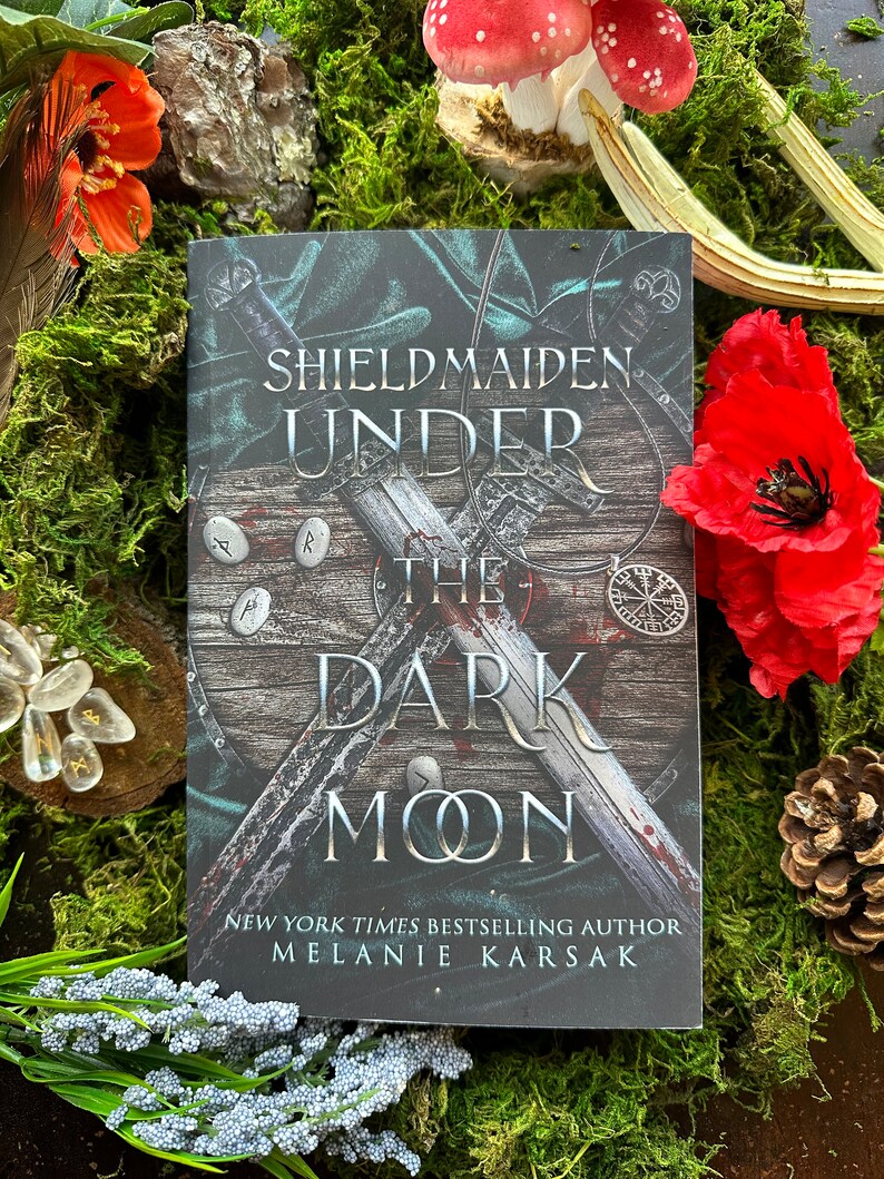 Shieldmaiden Rune Shield-maiden: Under the Dark Moon, Signed Paperback Book, Second ...