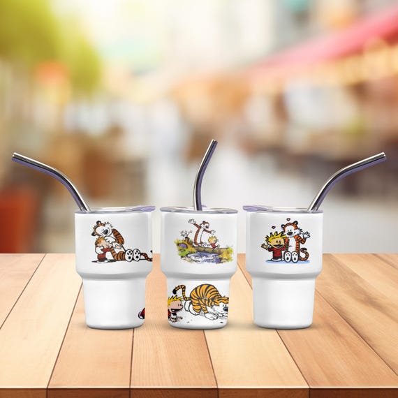 American Comic Strip - (2 Designs) Calvin - Hobbs - Tumbler - 3oz