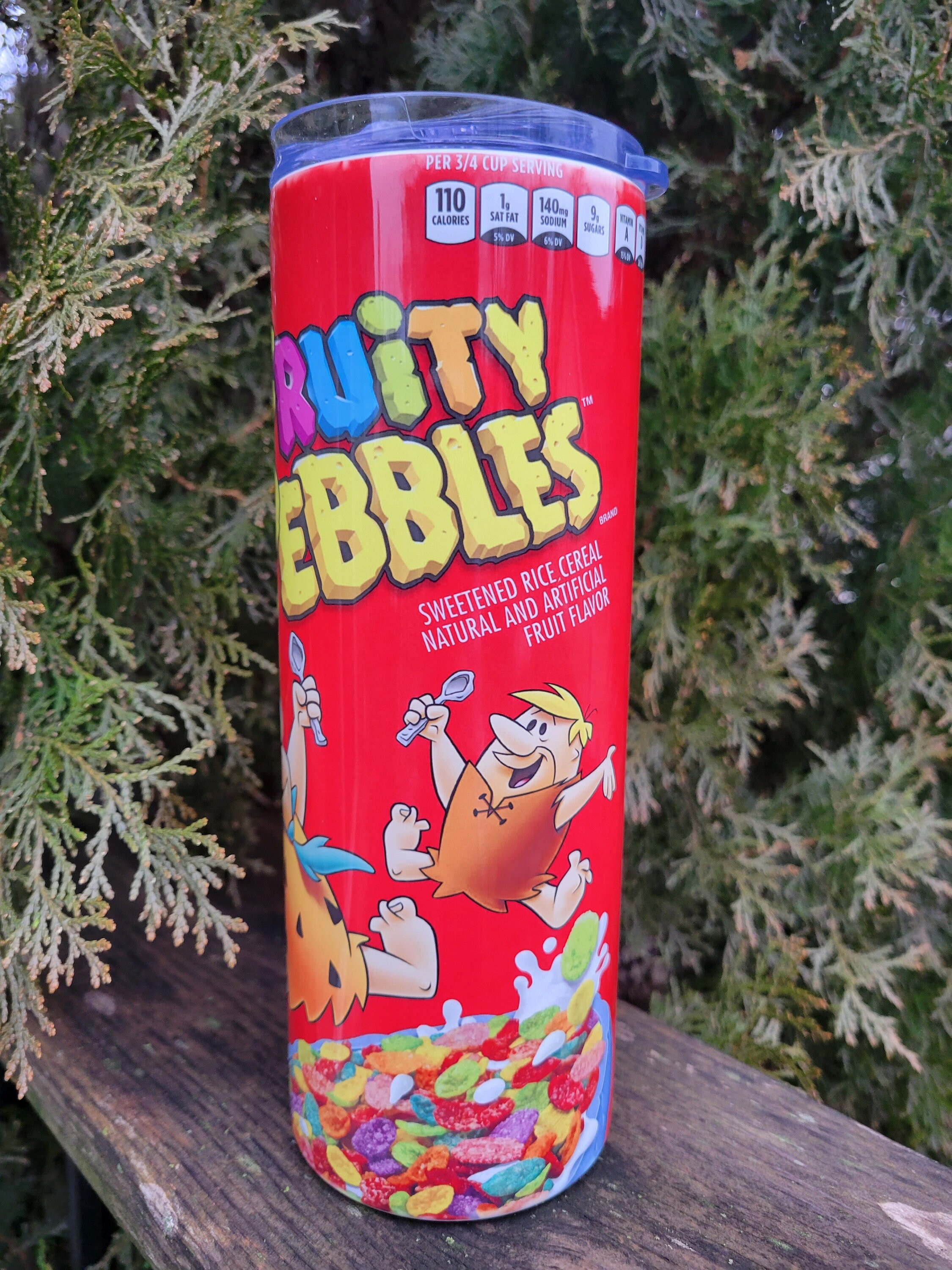 Fruity Cereal Cartoon Cartoon Characters 20oz Tumbler Etsy