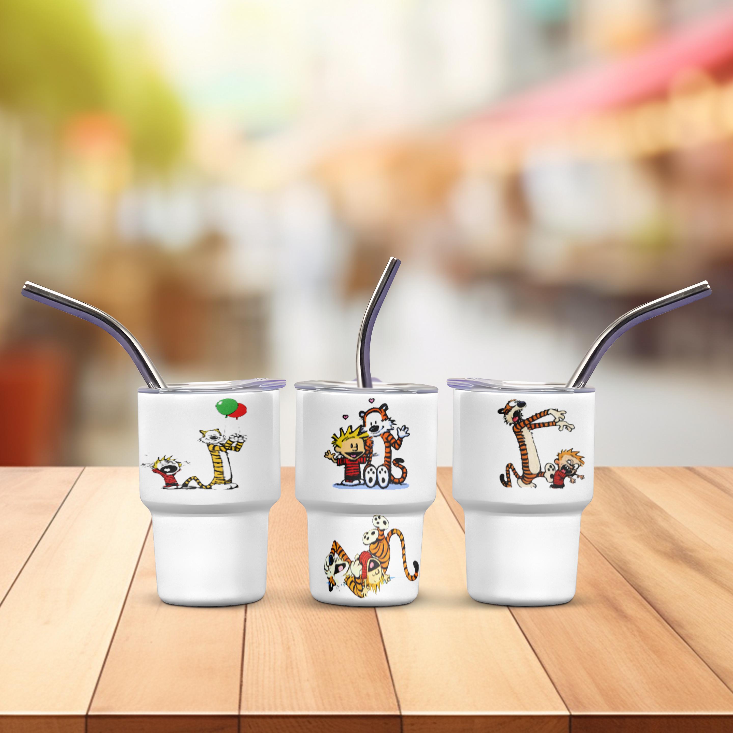 American Comic Strip - (2 Designs) Calvin - Hobbs - Tumbler - 3oz