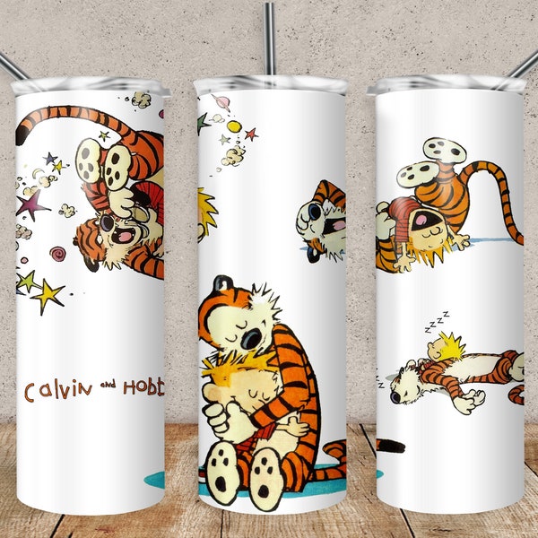 American Comic Strip - (3 Designs) Calvin - Hobbs - Tumbler - 20oz Tumbler - Humor - Family Life - Politics - Philosophy - Satire