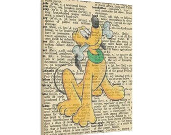 Wall Art - Picture - Dog - Cartoon - Matte Canvas, Stretched, 0.75"