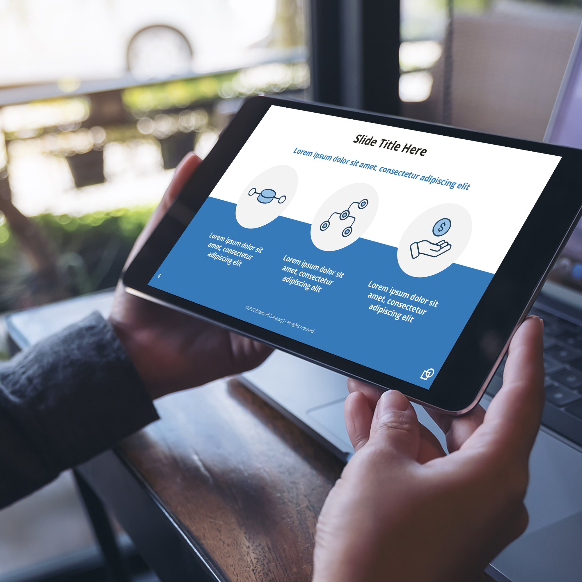 Professional Business Presentation Template Google Slides and