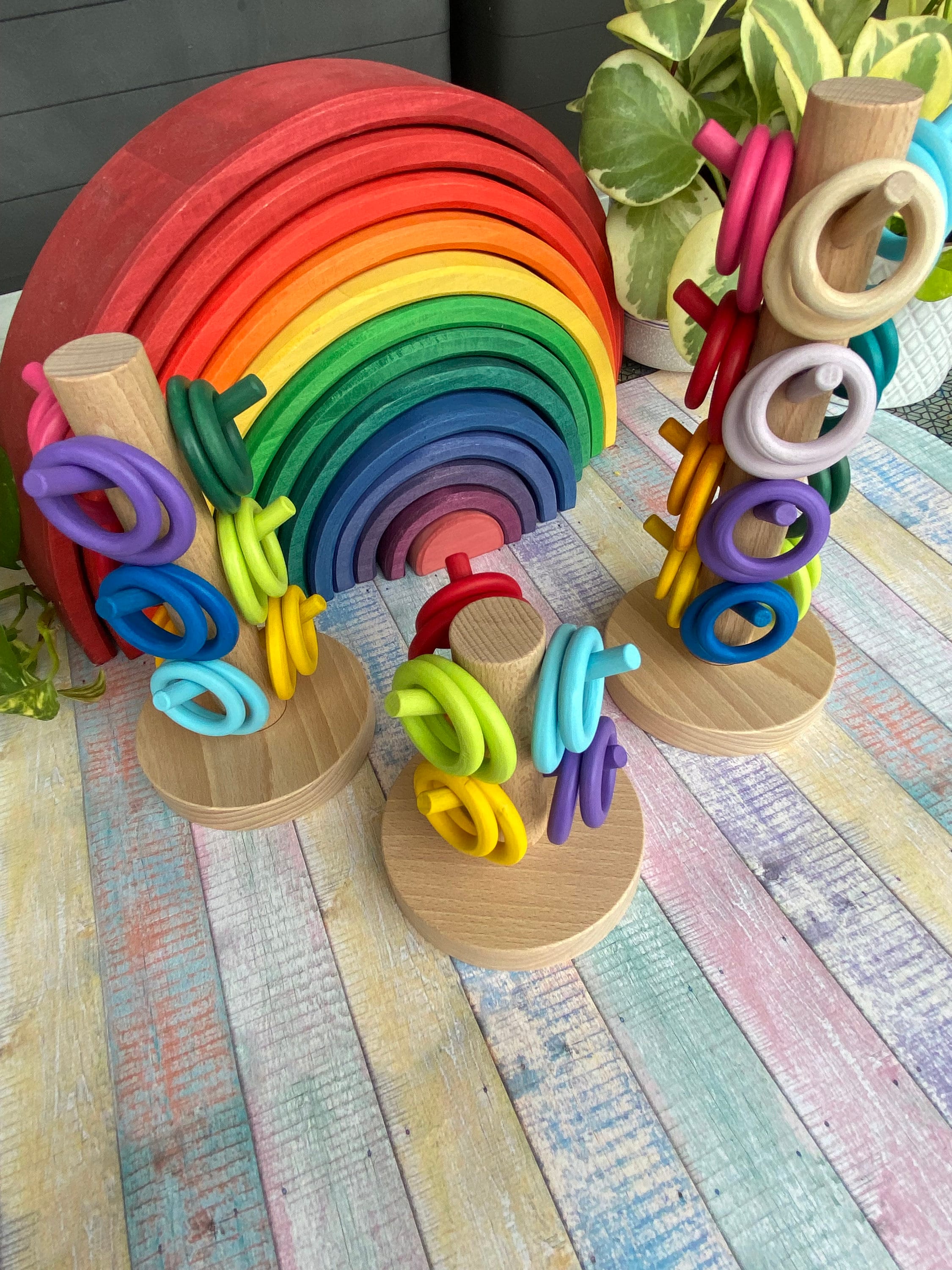 Magnetspiel Stadtlabyrinth, Farben Lernen Sortierspiel, Montessori
