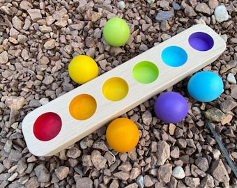 Sorting balls