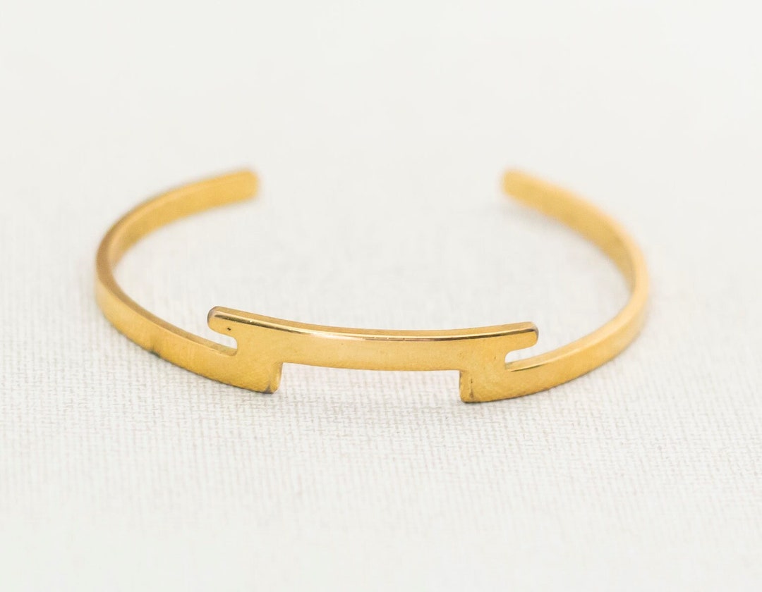 Vintage Greek Goddess Gold Cuff Bracelet 7 Inch by Avon - T1 - Etsy