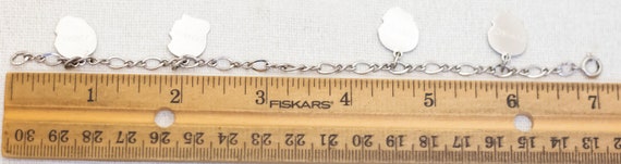 7 inch, Vintage Sterling Silver Name Charms Styli… - image 4