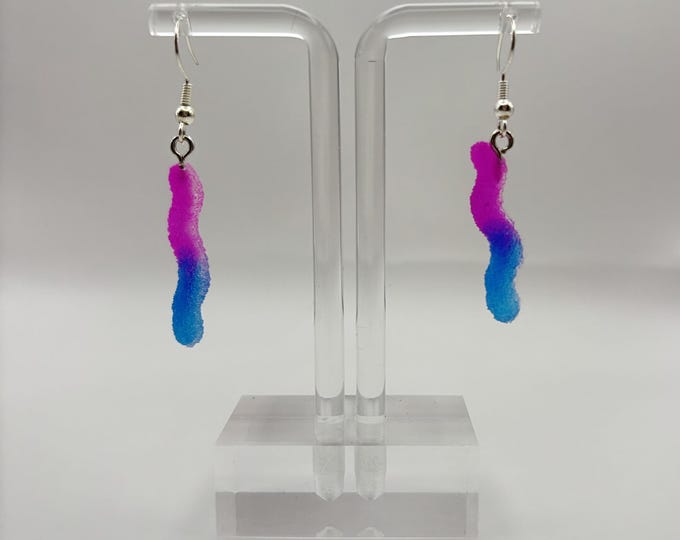 Gummy Worm Earrings