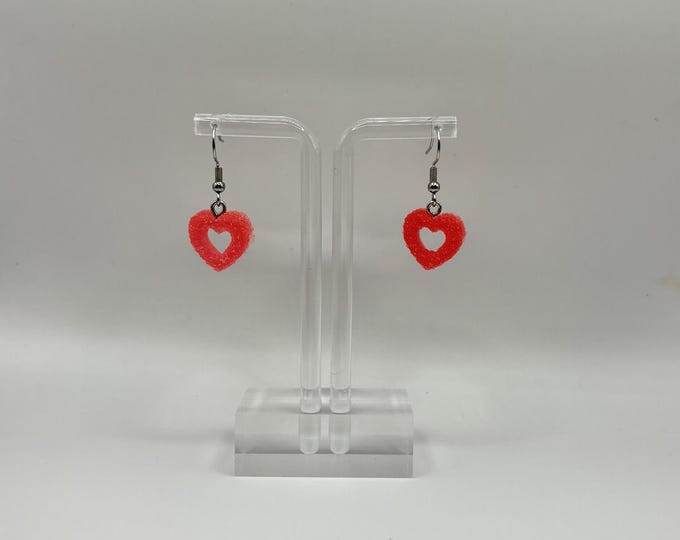 Gummy Heart Earrings