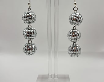 Mini Disco Ball Earrings