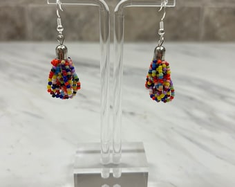 Beaded Tassel Earrings