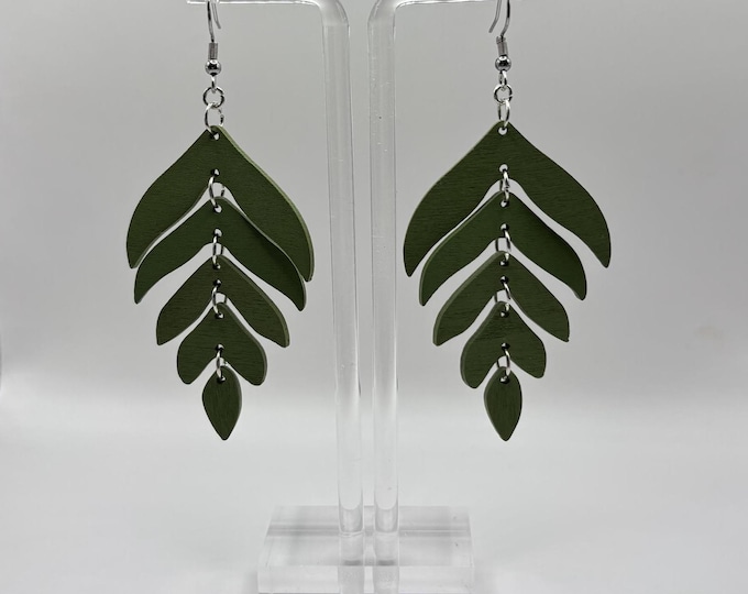 Fern Leaf Earrings