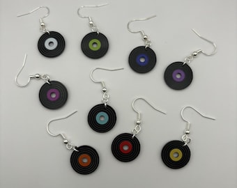 Record Earrings