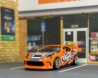 Toyota GR86 Cup de Hot Wheels personalizado: Edición Naranja Racer