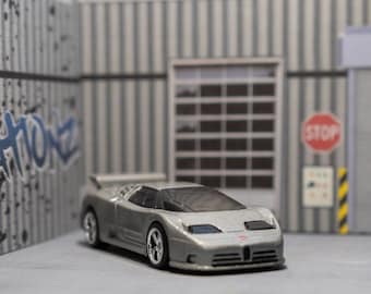 Custom Hot Wheels Bugatti EB110 SS