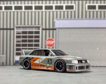 Custom Hot Wheels Audi 90 Quattro | 1/64 Diecast, Sport Livery