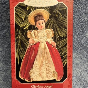 Vintage Hallmark Madame Alexander Glorious Angel Keepsake Ornament 1998 Boxed