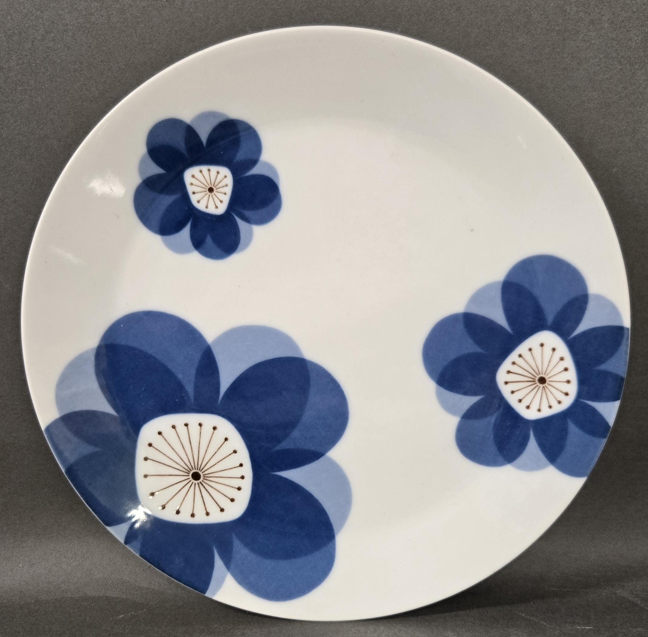 Blue Flower Vintage Dishes - Etsy