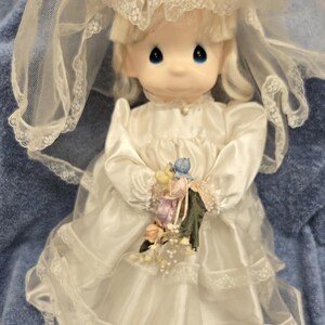 Precious Moments Bride and Groom Doll - Etsy